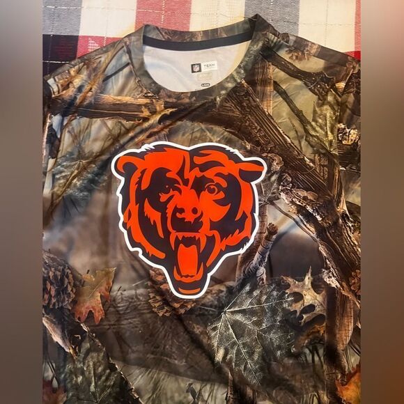NFL team apparel Chicago bears TX3 cool camp shirt! - Picture 3 of 4
